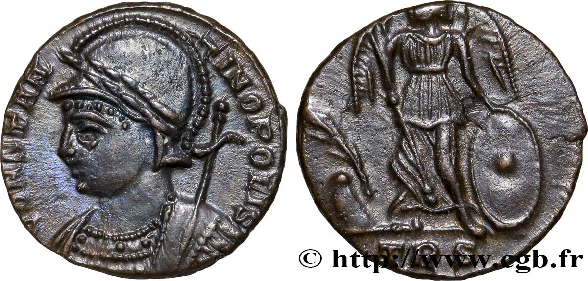 CONSTANTINOPLE Centenionalis ou nummus SUP