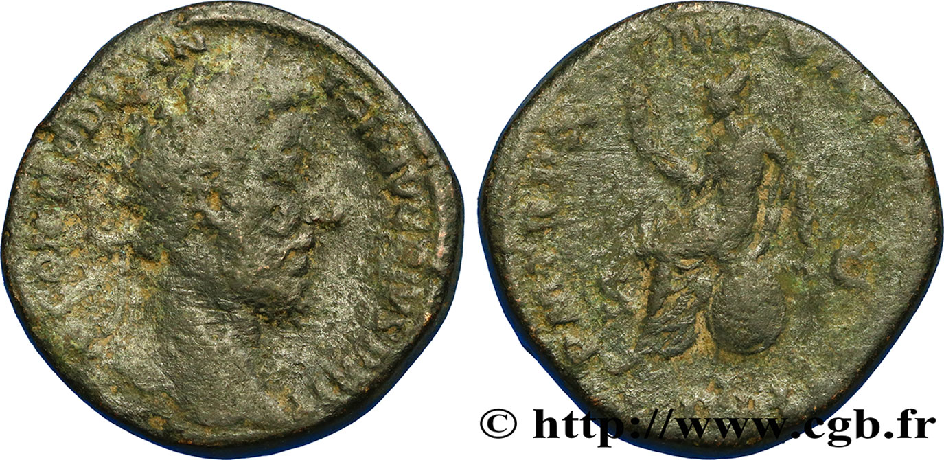 COMMODUS Sesterce VF
