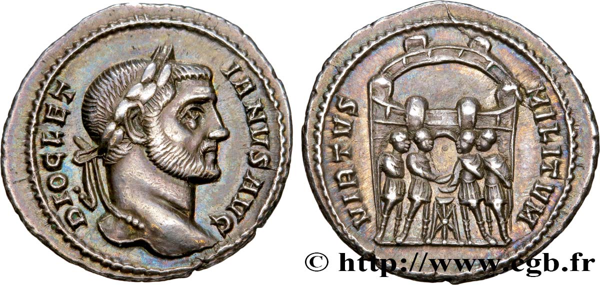 DIOCLEZIANO Argenteus FDC/MS