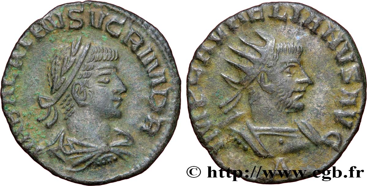 AURELIAN and VABALATHUS Antoninien AU