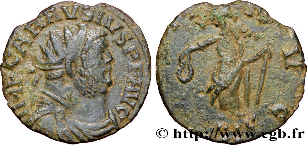 CARAUSIUS Aurelianus TB+