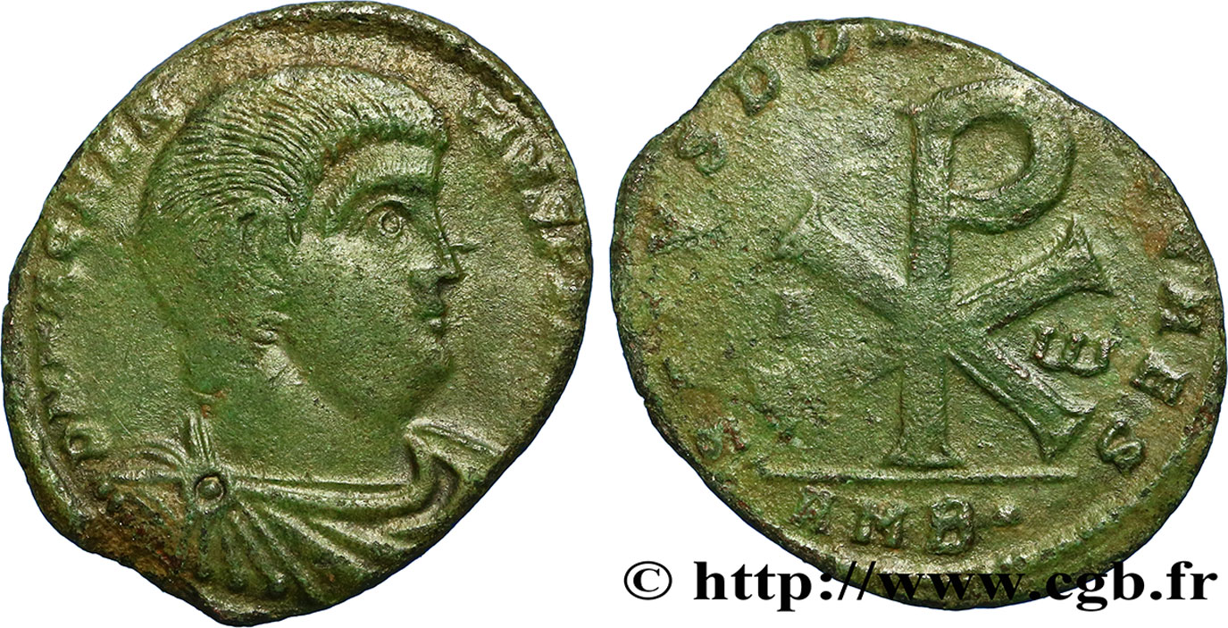 MAGNENCE Double maiorina, (GB, Æ 1) TTB