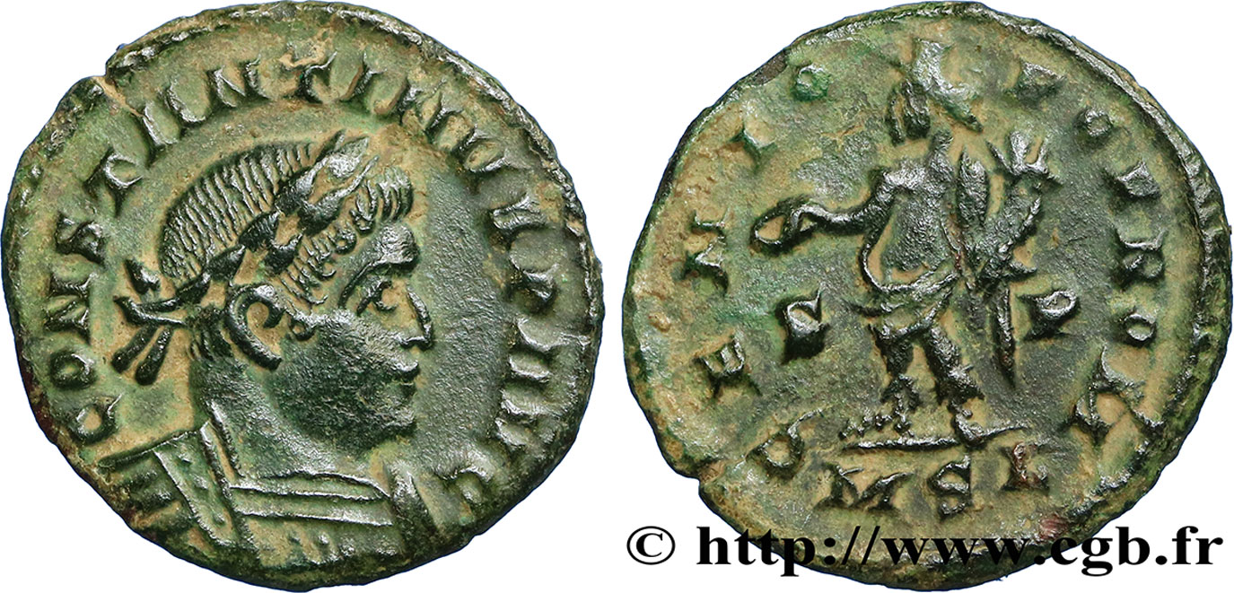 CONSTANTIN Ier LE GRAND Follis ou nummus TTB+
