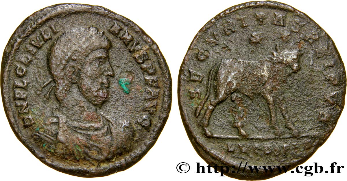 IULIANUS II DER PHILOSOPH Double maiorina, (GB, Æ 1) S