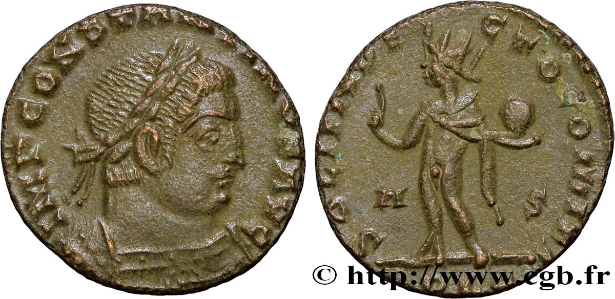 CONSTANTIN Ier LE GRAND Follis ou nummus TTB+