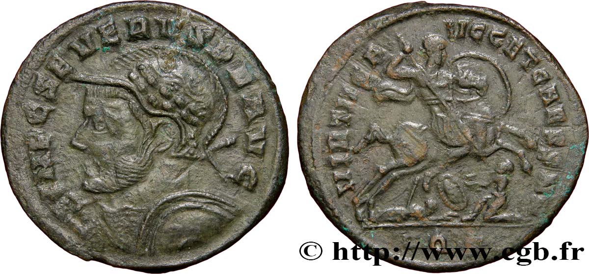 SÉVÈRE II Follis ou nummus TTB