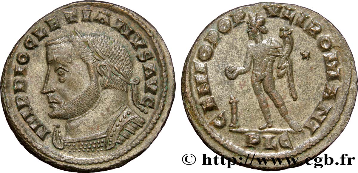DIOCLÉTIEN Follis ou nummus SPL/SUP