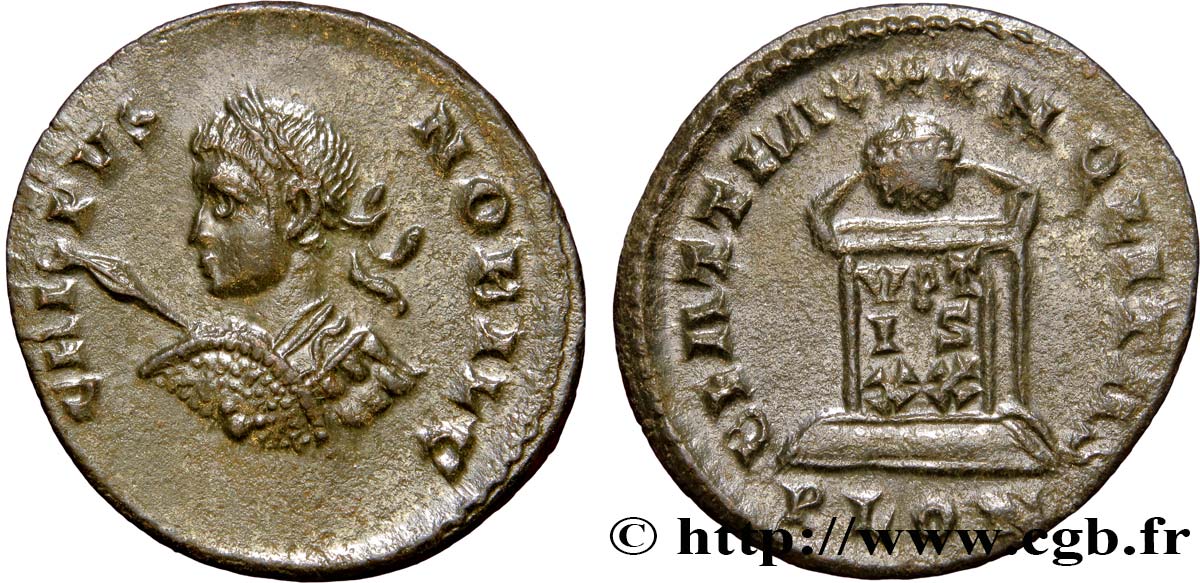 CRISPUS Centenionalis ou nummus SPL