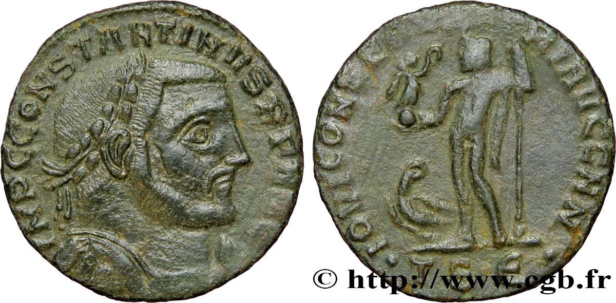 CONSTANTIN Ier LE GRAND Follis ou nummus TTB+