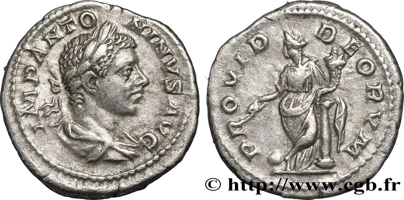 ÉLAGABAL Denier TTB+/TTB