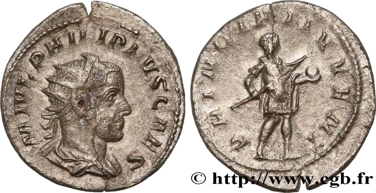 PHILIPPUS II Antoninien XF