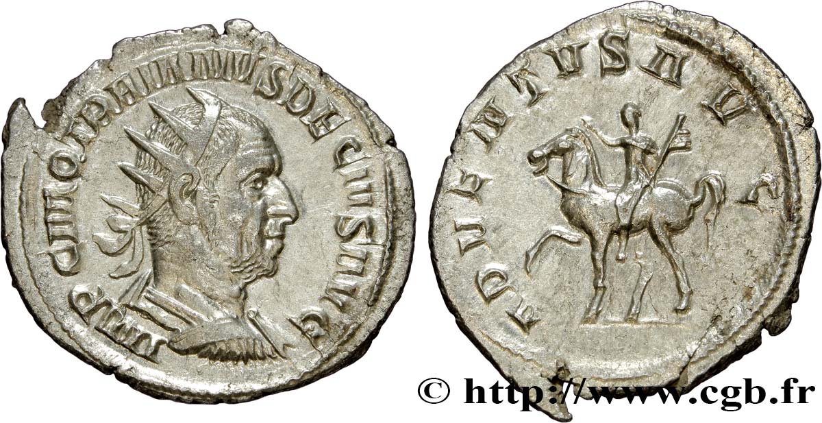 TRAJAN DÈCE Antoninien SUP