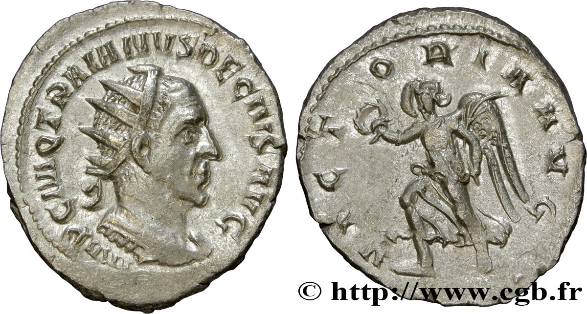 TRAJAN DÈCE Antoninien SPL