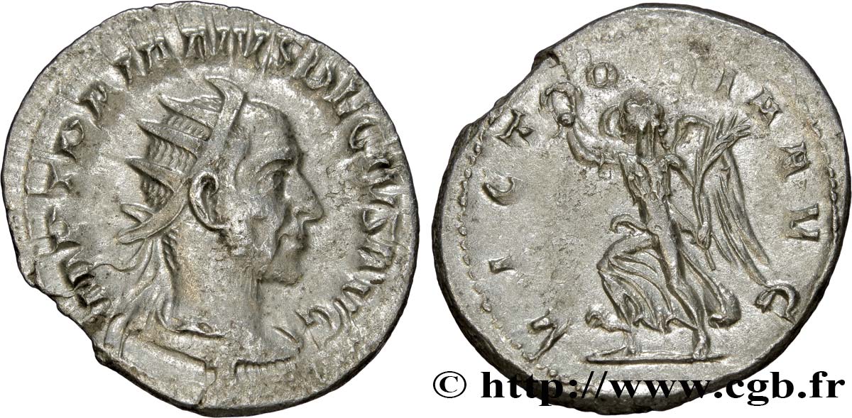 TRAJAN DÈCE Antoninien TTB+