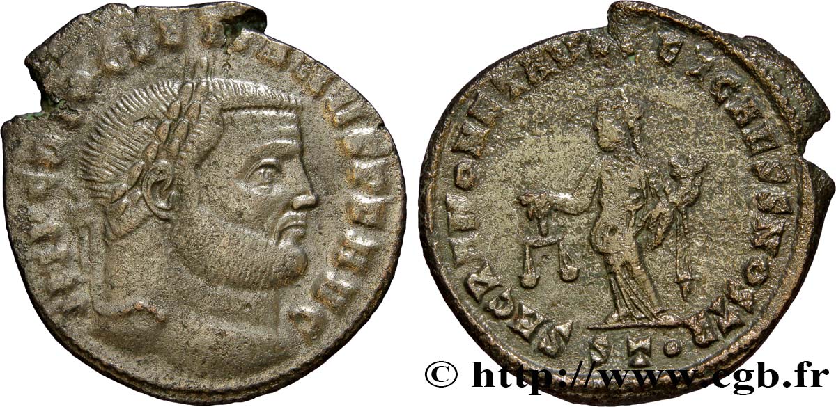 DIOCLETIANUS Follis ou nummus fVZ/SS
