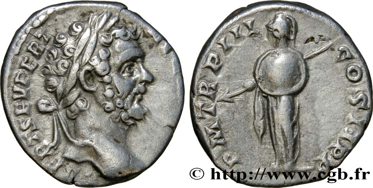 SEPTIMIUS SEVERUS Denier AU