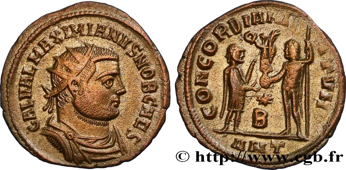 GALERIO Pseudo ou néo-aurelianus EBC