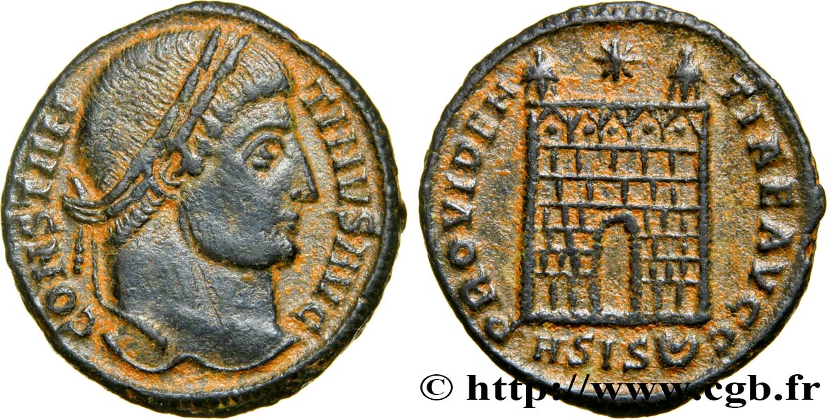 COSTANTINO I IL GRANDE Centenionalis ou nummus SPL