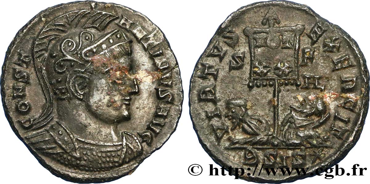 CONSTANTINUS I DER GROßE Centenionalis ou nummus fVZ