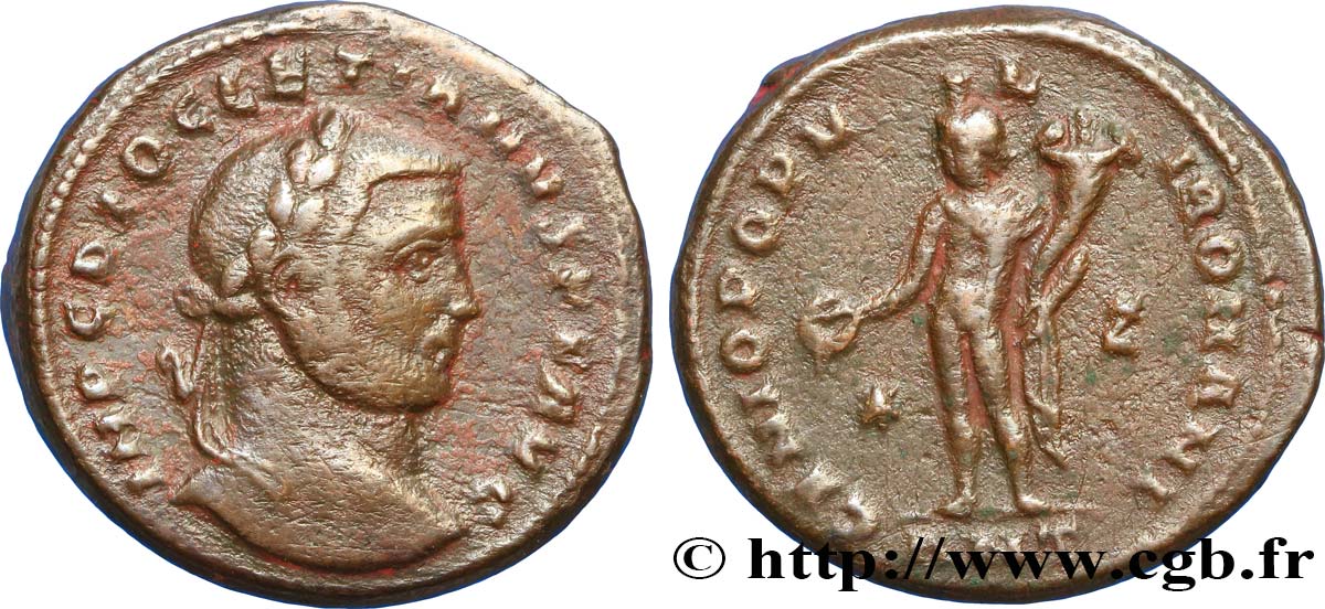 DIOCLÉTIEN Follis ou nummus TB+
