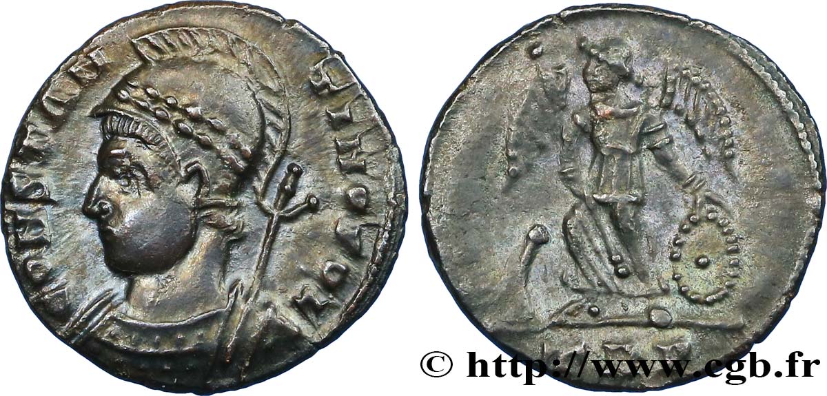 CONSTANTINOPLE Centenionalis ou nummus SUP