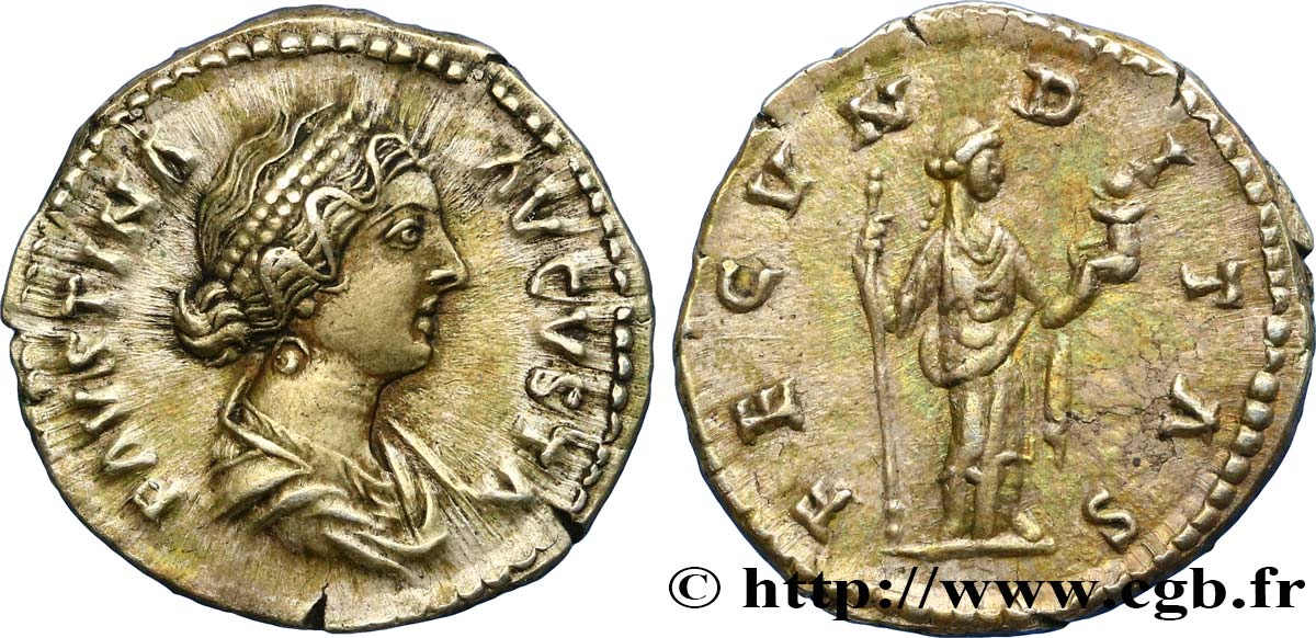 FAUSTINE JEUNE Denier SUP