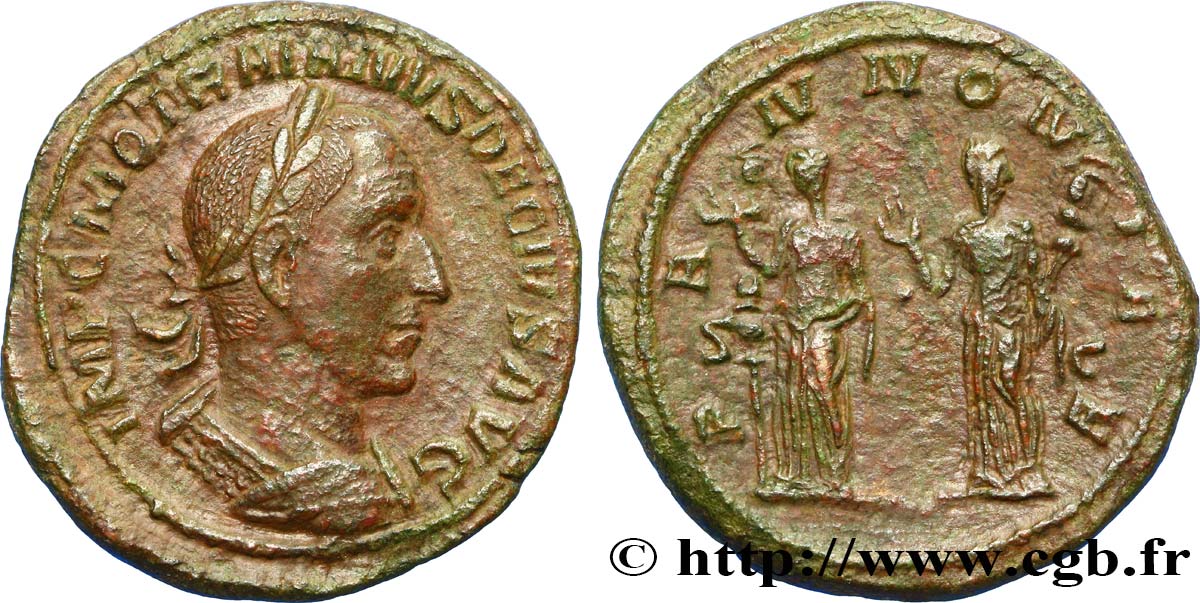 TRAJAN DÈCE Sesterce TTB