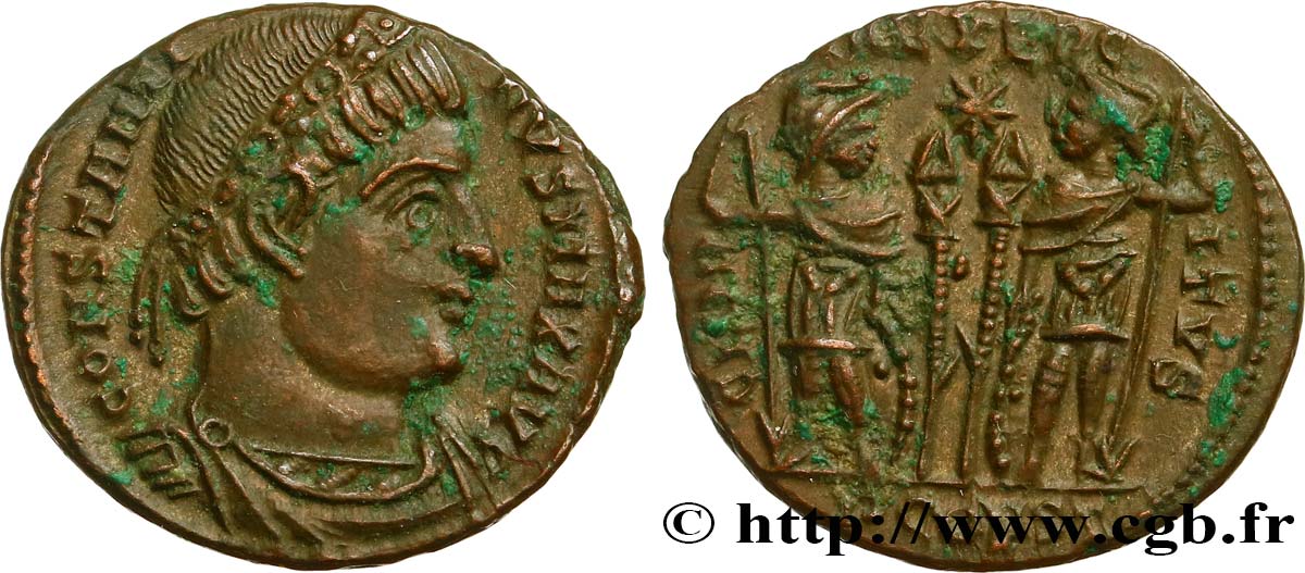 COSTANTINO I IL GRANDE Centenionalis ou nummus SPL