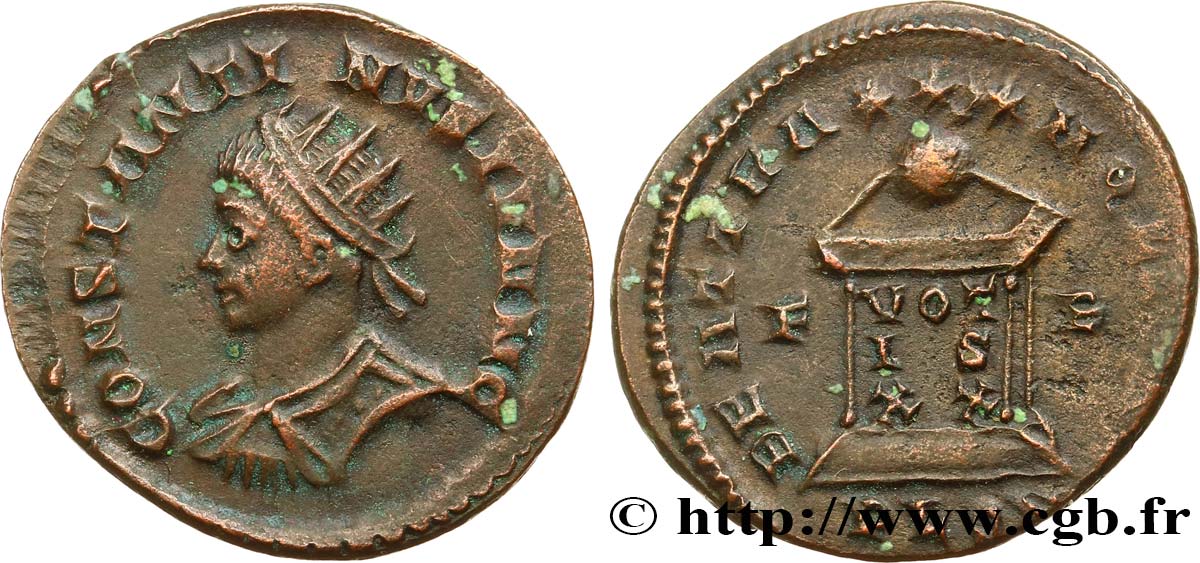 COSTANTINO II Centenionalis ou nummus q.SPL