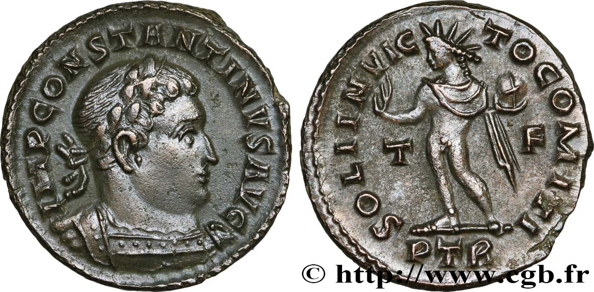 CONSTANTIN Ier LE GRAND Follis ou nummus SPL