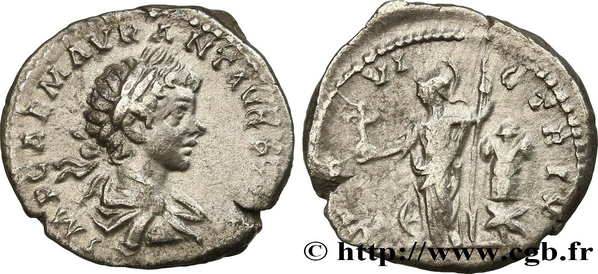 CARACALLA Denier AU/XF