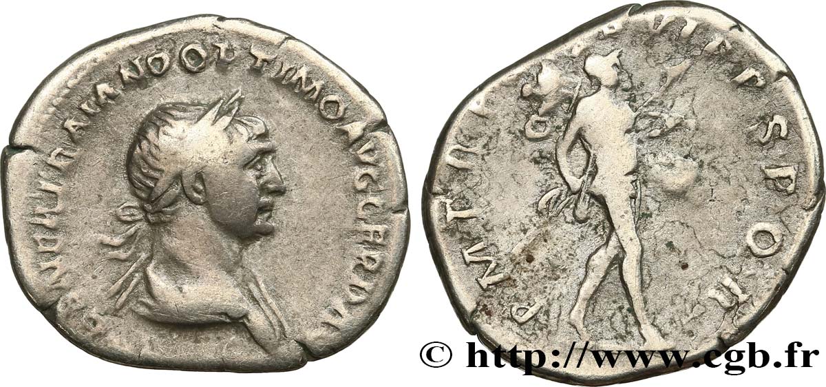 TRAJAN Denier TB+