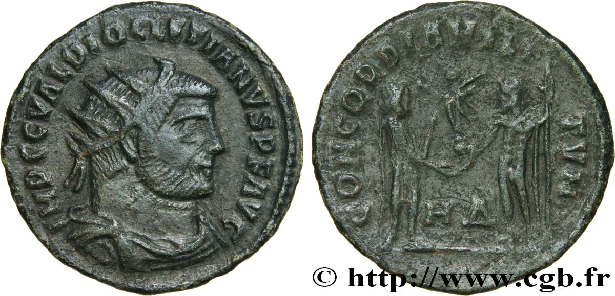 DIOCLÉTIEN Pseudo ou néo-aurelianus TTB