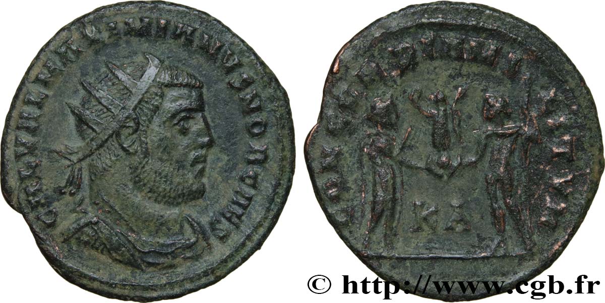 GALERIUS Pseudo ou néo-aurelianus XF
