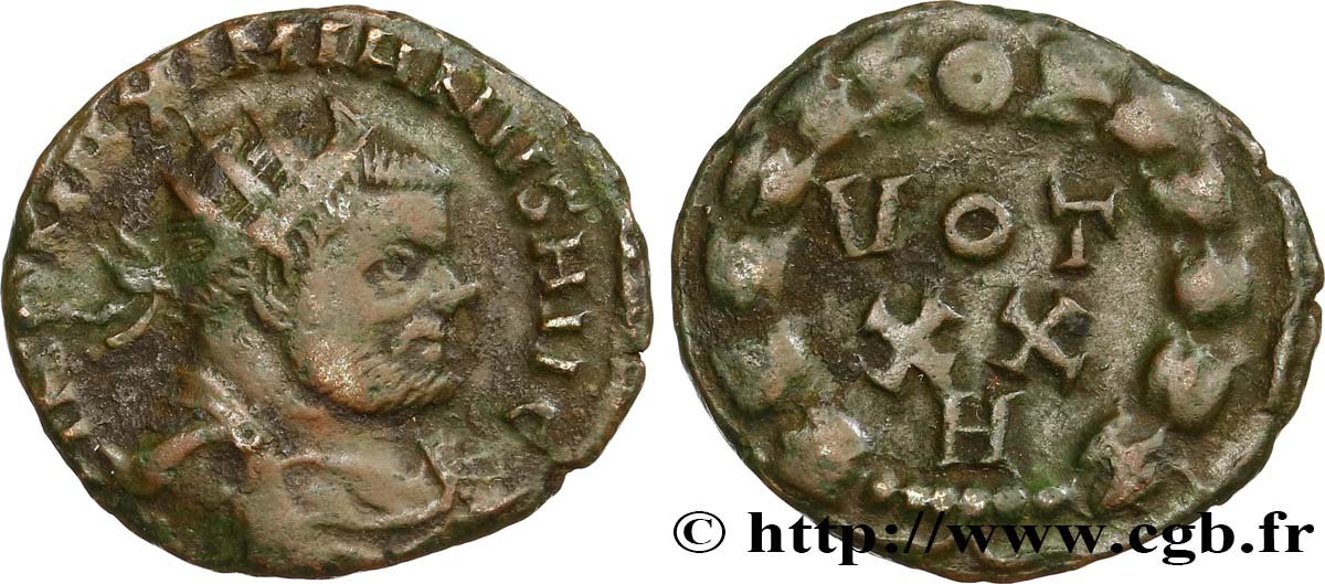 MAXIMIANUS HERCULIUS Pseudo ou néo-aurelianus VF