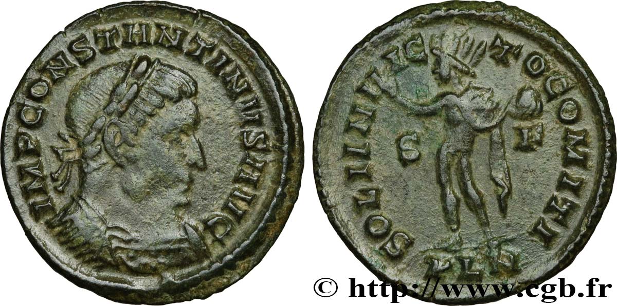 CONSTANTIN Ier LE GRAND Follis ou nummus TB+