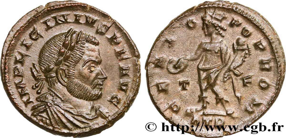 LICINIUS Ier Follis ou nummus FDC/SPL