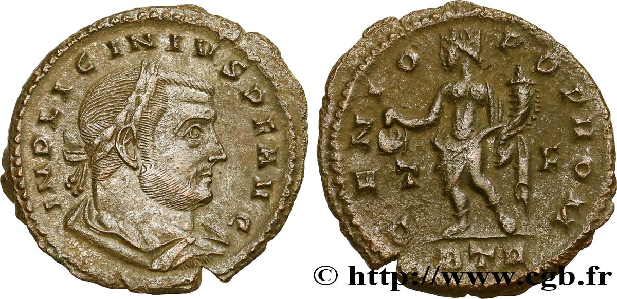 LICINIUS Ier Follis ou nummus SUP/TTB