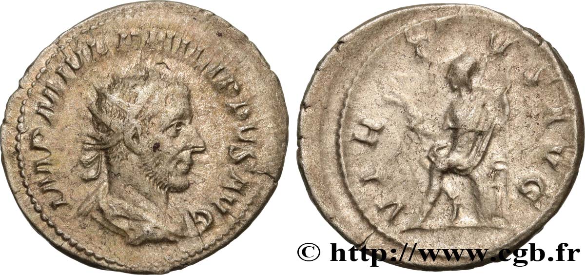 PHILIPPE Ier L ARABE Antoninien TTB