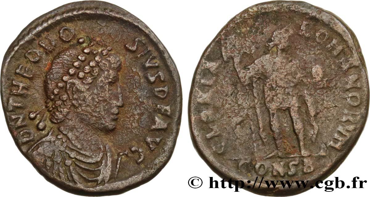 TEODOSIO I Maiorina pecunia BC+