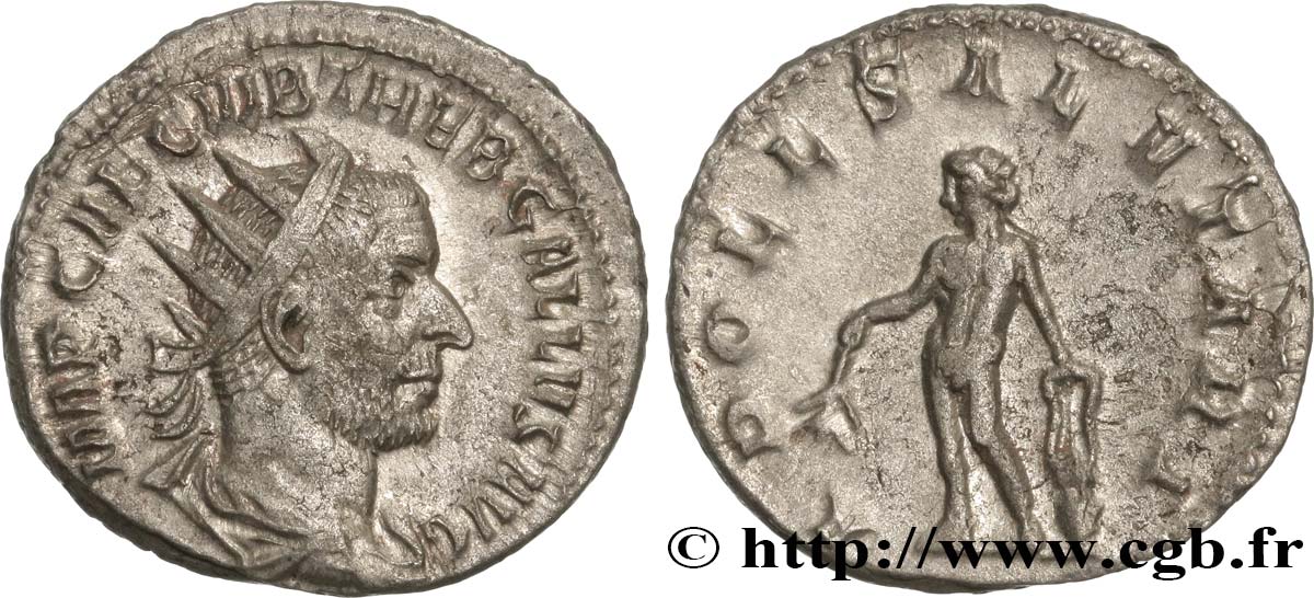TREBONIANUS GALLUS Antoninien AU