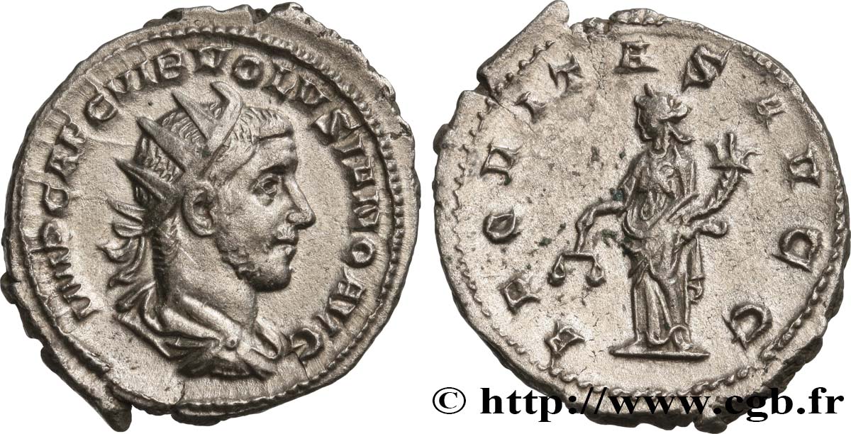 VOLUSIEN Antoninien TTB+