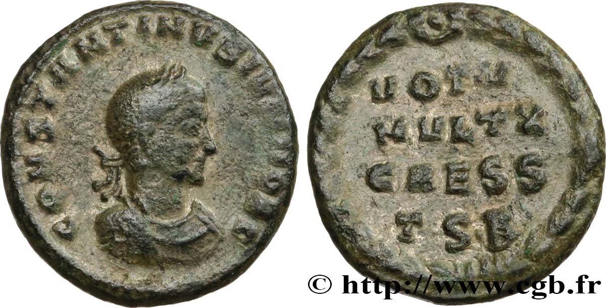 CONSTANTINUS II Centenionalis ou nummus SS