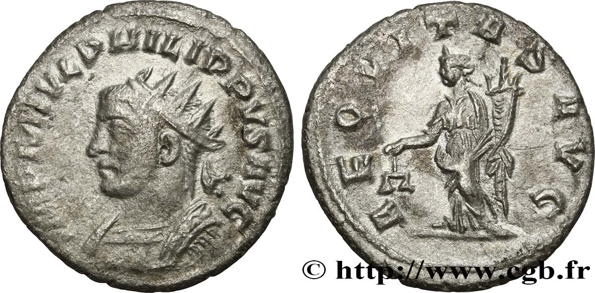 PHILIPPE II Antoninien TTB