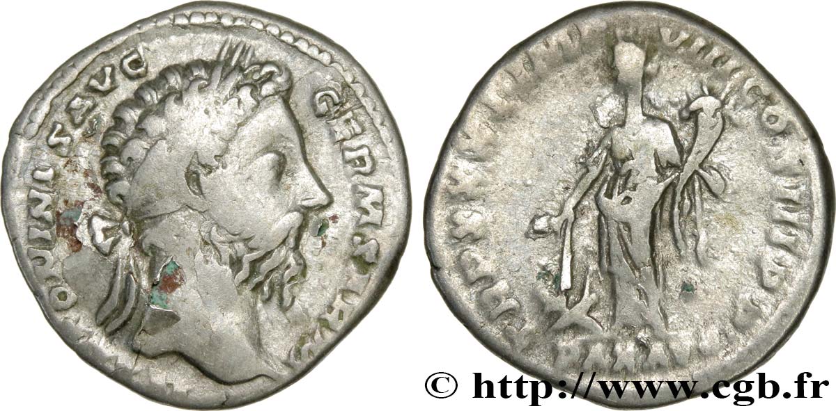 MARCO AURELIO Denier BC+