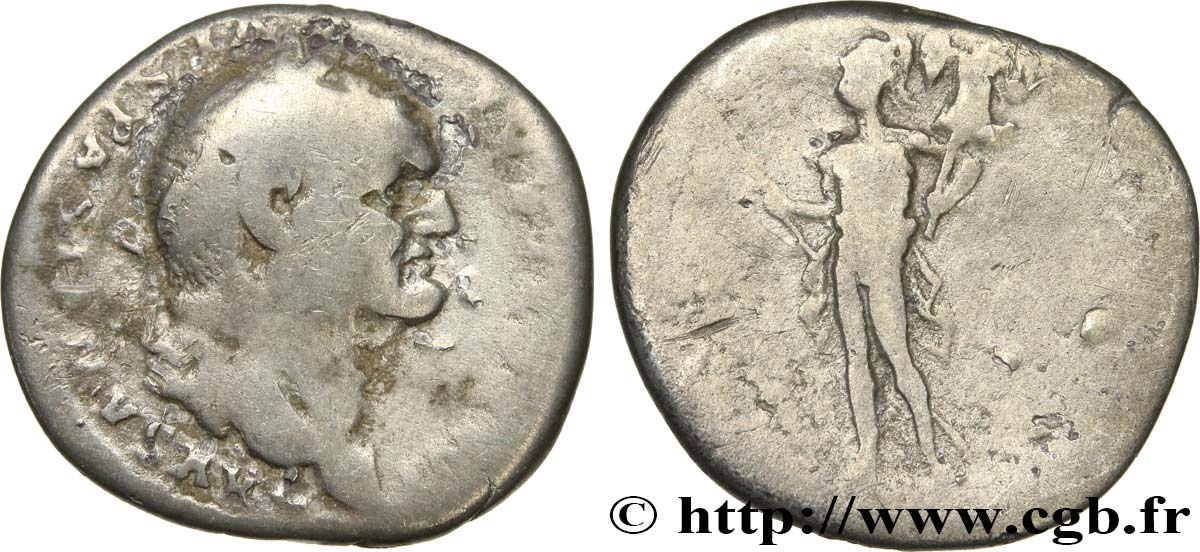 VESPASIAN Denier VF