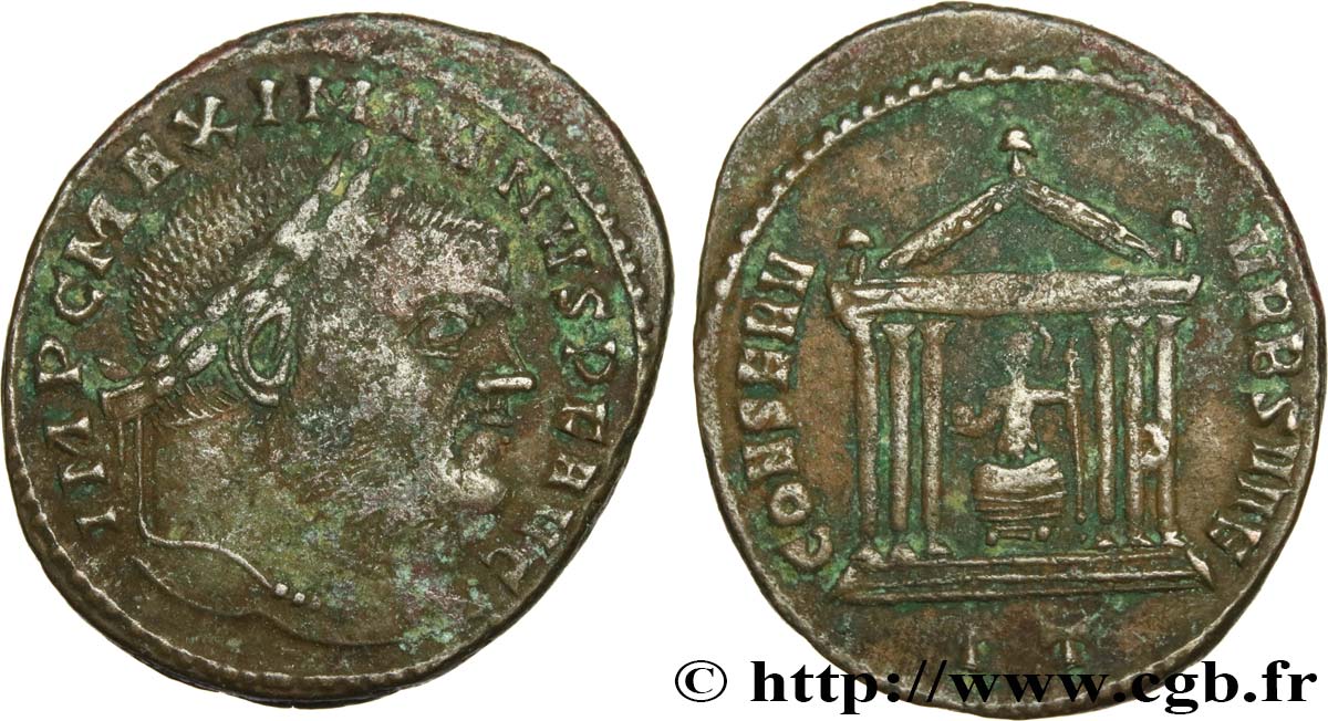 MAXIMIAN HERCULIUS Follis ou nummus SS