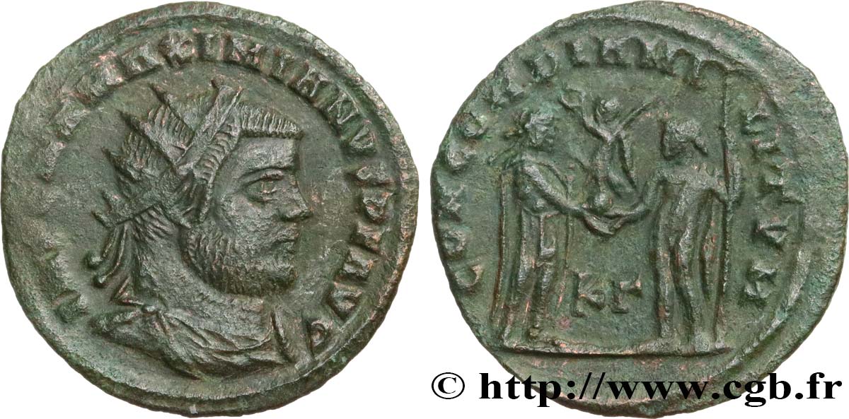 MAXIMIANUS HERCULIUS Pseudo ou néo-aurelianus XF