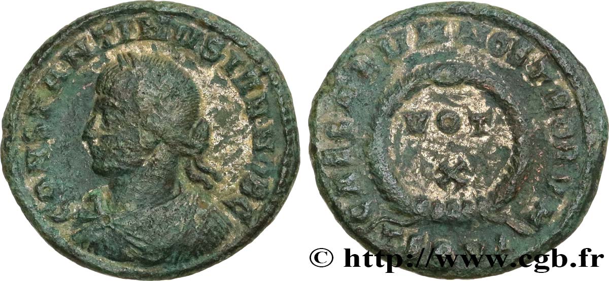 CONSTANTINE II Centenionalis ou nummus XF