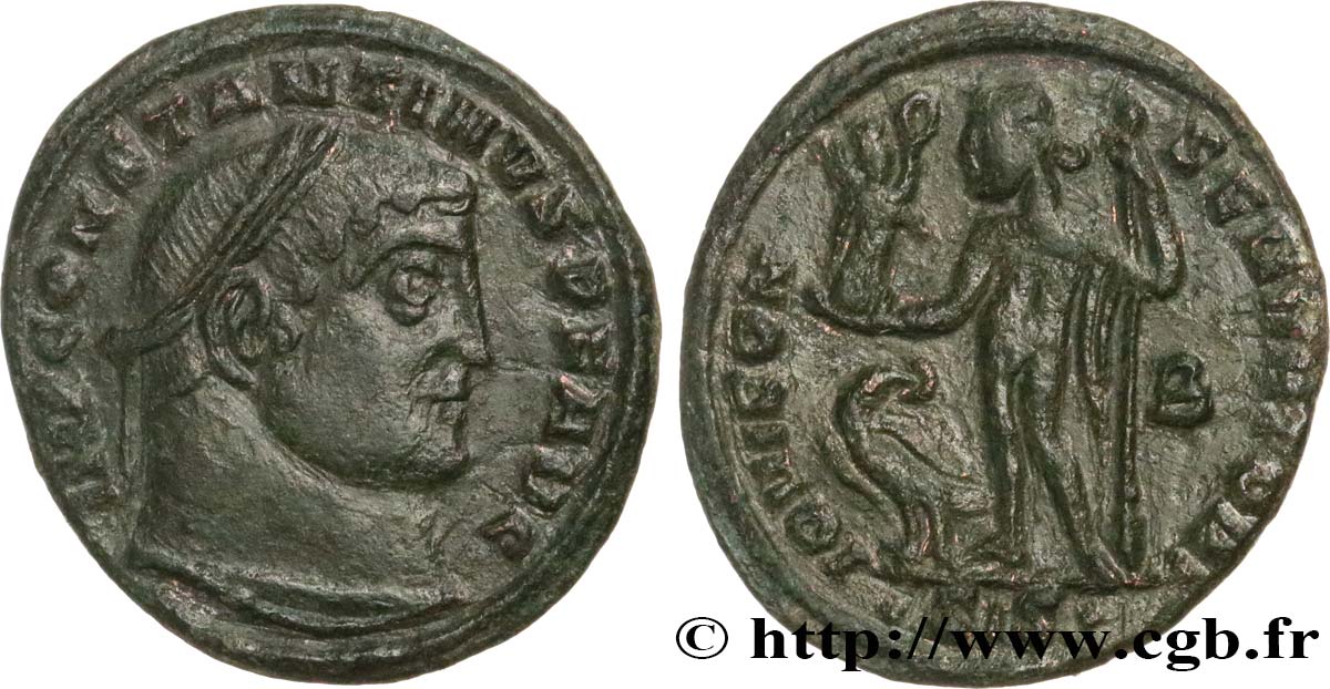 CONSTANTIN Ier LE GRAND Follis ou nummus TTB+